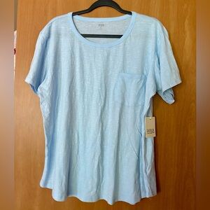 a.n.a Keepsake Blue Tee